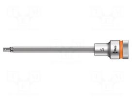 Socket: hex key-bit | Hex Plus | HEX 5mm | 1/2" | Zyklop