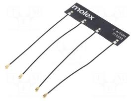 Antenna | Bluetooth,WiFi,ZigBee | linear | self-adhesive | 70x20mm