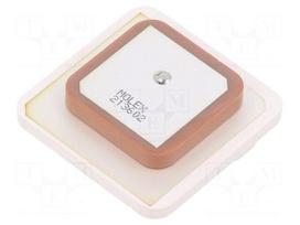 Antenna | GNSS,GPS | 2.1dBi,5.3dBi | SMD | 36x36x7mm
