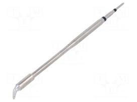 Tip | elongated,bent chisel | 1.2x0.7mm | longlife