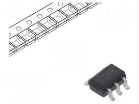 IC: operational amplifier | 10MHz | Ch: 1 | 2.4÷5.5VDC | SC70-5 | 25uV