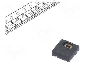 Sensor: temperature and humidity | 0÷100%RH | -40÷125°C | DFN6 | HTU