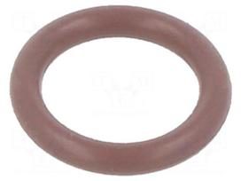 O-ring gasket | FPM | Thk: 1.5mm | Øint: 7mm | brown | -20÷200°C