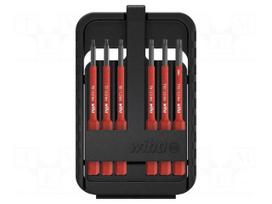 Tools set: screwdriver bits | insulated | Torx® | 1kVAC | 6mm | 6pcs.