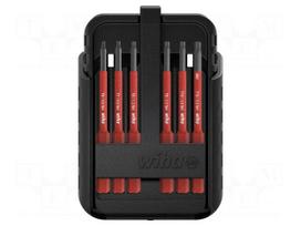 Tools set: screwdriver bits | Torx®,Torx® PLUS | 1kVAC | 6mm | 12pcs.