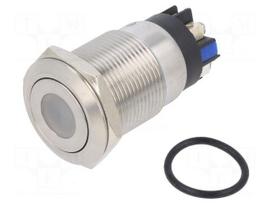 Switch: vandal resistant | Pos: 2 | SPDT | 3A/220VAC | 5A/24VDC | IP65