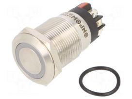 Switch: vandal resistant | Pos: 2 | SPDT | 3A/220VAC | 5A/24VDC | IP65