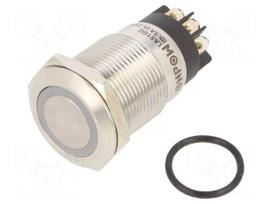 Switch: vandal resistant | Pos: 2 | SPDT | 3A/220VAC | 5A/24VDC | IP65