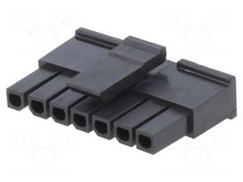 Connector: wire-board | plug | female | PIN: 7 | Micro-Fit 3.0 | 3mm | 1x7