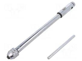Tap wrench | Grip capac: 7/32"-1/2",M5-M12 | L: 300mm | steel