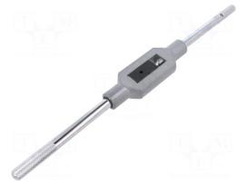 Tap wrench | Grip capac: 7/32"-3/4",G 1/8"-G 1/2",M5-M20