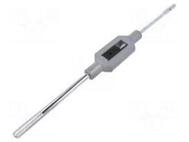 Tap wrench | Grip capac: 7/16"-1",G 1/4"-G 3/4",M11-M27 | L: 505mm
