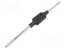 Tap wrench | Grip capac: 7/16"-1",G 1/4"-G 3/4",M11-M27 | L: 500mm