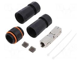 Coupler | Cat 6,Cat 6a,Cat 7 | shielded,PoE,PoE+,PoE++ | 8p8c | IP68