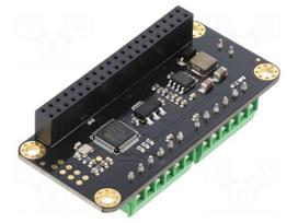 DC-motor driver | TB6612FNG | 1.2A | 7÷12V | Ch: 2 | 65x30mm | HAT