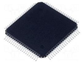IC: MSP430 microcontroller | LQFP80 | I2C,JTAG,SPI x2,UART | Cmp: 1
