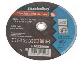 Cutting wheel | Ø: 230mm | Disc thick: 1.9mm | steel,stainless steel