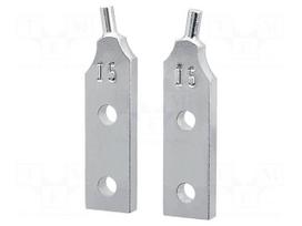 Pliers accessories: tip | 2pcs | Application: circlip