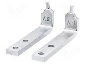 Pliers accessories: tip | 2pcs | Application: circlip