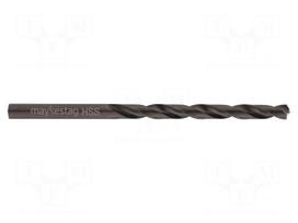 Drill bit | for metal | Ø: 4.8mm | L: 132mm | high speed steel