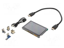 Display: LCD | graphical | 800x480 | 106.1x67.8mm | 4.3" | Raspberry Pi