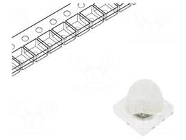IR transmitter | 830÷850nm | transparent | P opt: 224÷450mW | 30°