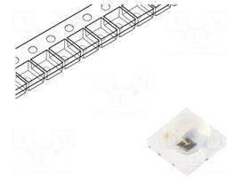 IR transmitter | 830÷850nm | transparent | P opt: 224÷450mW | 100°