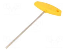 Wrench: hex key | inch | HEX 7/32" | Overall len: 182mm