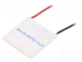 Module: Peltier | 24.1V | 8A | 40x40x3.5mm | 111.5W | ceramics | 20AWG