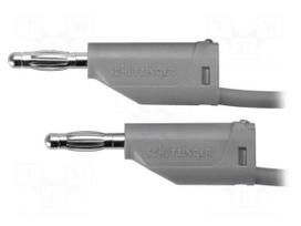 Test lead: single | 70VDC | 33VAC | 16A | banana plug 4mm,both sides