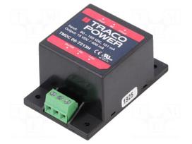 Converter: DC/DC | 6W | Uin: 80÷160VDC | Uout: 15VDC | Iout: 400mA | 3kV