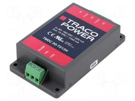 Converter: DC/DC | 20W | Uin: 80÷160VDC | Uout: 15VDC | Iout: 1340mA