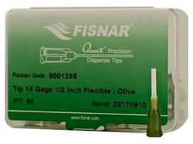 Needle: plastic flexible | 0.5" | Size: 14 | straight | 1.6mm