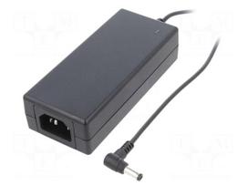 Power supply: switching | 24VDC | 2.1A | Out: 5,5/2,1 | 50W | 80÷264VAC