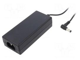 Power supply: switching | 48VDC | 1.5A | Out: 5,5/2,1 | 70W | 90÷264VAC