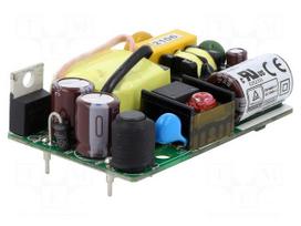 Converter: AC/DC | 20W | Uin: 90÷264VAC | 5VDC | Iout: 4A | 80% | CFM21 | PCB
