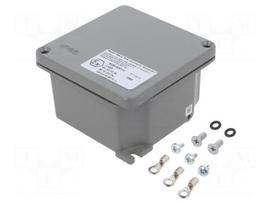 Enclosure: multipurpose | X: 101mm | Y: 101mm | Z: 58mm | GWconnect | grey