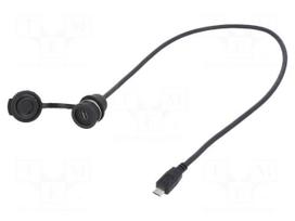 Adapter cable | 1310 | USB 2.0,with protective cap | 0.5m | IP67