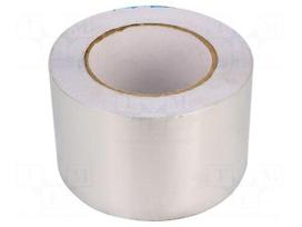Tape: duct | W: 75mm | L: 45.7m | Thk: 0.65mm | acrylic | -20÷110°C | 2.5%