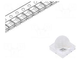 IR transmitter | 830÷850nm | transparent | P opt: 280÷450mW | 50°