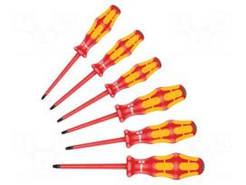 Screwdriver: insulated-set | insulated | Torx® | Kraftform-100 VDE