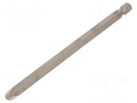 Screwdriver bit | Pozidriv® | PZ3 | 1/4" | Overall len: 127mm
