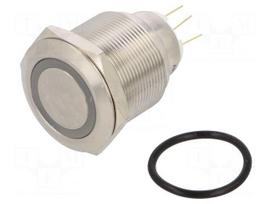 Switch: vandal resistant | Pos: 2 | SPDT | 3A/220VAC | 5A/24VDC | IP65