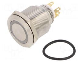 Switch: vandal resistant | Pos: 2 | SPDT | 3A/220VAC | 5A/24VDC | IP65