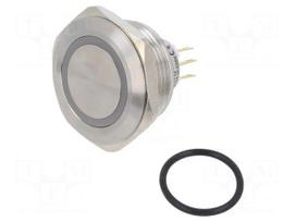 Switch: vandal resistant | Pos: 2 | SPDT | 3A/220VAC | 5A/24VDC | IP65