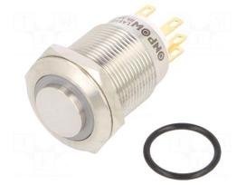 Switch: vandal resistant | Pos: 2 | SPDT | 3A/220VAC | 5A/24VDC | IP65