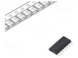 IC: digital | NAND | Ch: 4 | IN: 2 | SMD | SO14 | 4.5÷5.5VDC | -40÷85°C | ACT