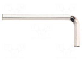 Wrench: hex key | HEX 19mm | Overall len: 195mm | Plating: nickel