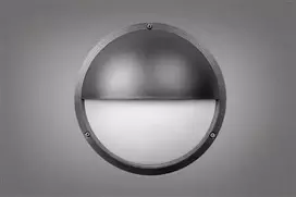 Sieninis šviestuvas Solar Plus „Ocus“ pusės gaubto 12 W LED šviestuvas 6 W-12 W, 3000–3500–4000 K, RAL7024 – PROFESIONALUS