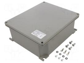Enclosure: multipurpose | X: 215mm | Y: 252mm | Z: 91mm | GWconnect | grey